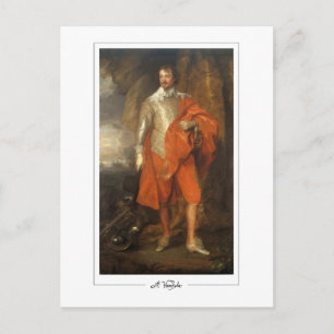 Anthony van Dyck #596 - Carte postale d'art fin