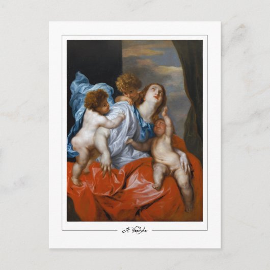 Anthony van Dyck #603 - Carte postale d'art fin (Devant)