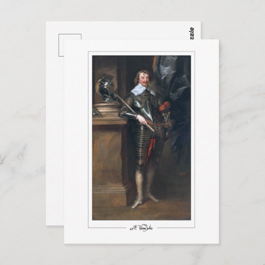 Anthony van Dyck #642 - Carte postale Art (Devant / Derrière)