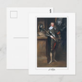 Anthony van Dyck #642 - Carte postale d'art fin (Devant / Derrière)