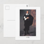 Anthony van Dyck #650 - Carte postale d'art fin (Devant / Derrière)