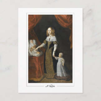 Anthony van Dyck #660 - Carte postale d'art fin