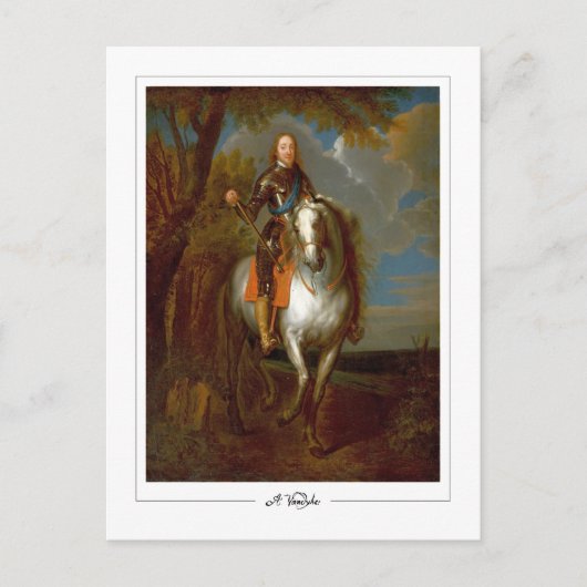 Anthony van Dyck #724 - Carte postale d'art fin (Devant)