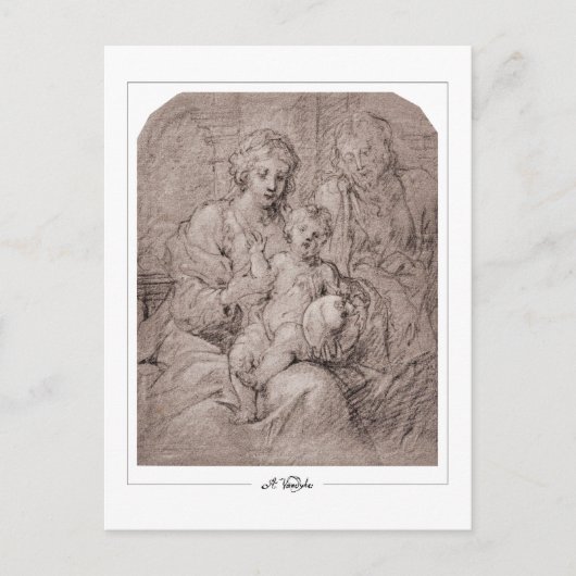 Anthony van Dyck #817 - Carte postale d'art fin (Devant)