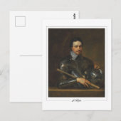 Anthony van Dyck #833 - Carte postale d'art fin (Devant / Derrière)