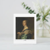 Anthony van Dyck #847 - Carte postale d'art fin (Debout devant)