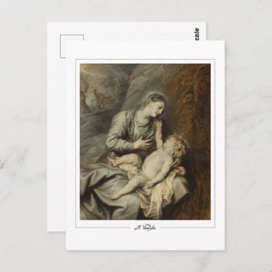 Anthony van Dyck #849 - Carte postale Art (Devant / Derrière)