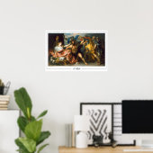 Anthony van Dyck Affiche d'art Zedign #24 (Bureau à domicile)