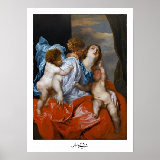 Anthony van Dyck Affiche d'art Zedign #603 (Devant)