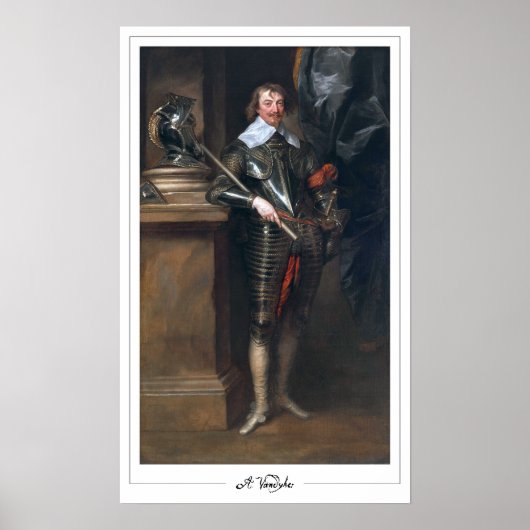 Anthony van Dyck Affiche d'art Zedign #642 (Devant)