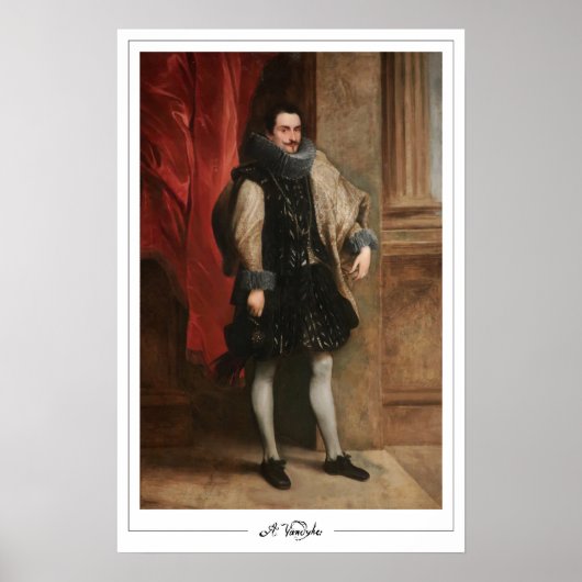 Anthony van Dyck Affiche d'art Zedign #667 (Devant)