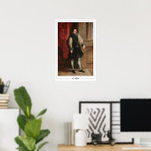 Anthony van Dyck Affiche d'art Zedign #667 (Bureau à domicile)