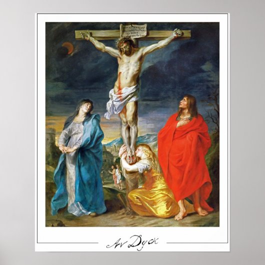 Anthony van Dyck Affiche d'art Zedign #89 (Devant)