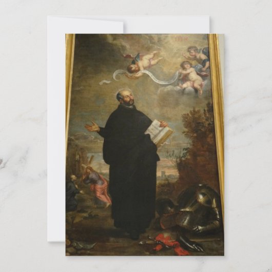 Anthony van Dyck - Saint Ignatius of Loyola Kaart (Voorkant)