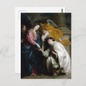 Anthony van Dyck The Vision of the Blessed Briefkaart (Voorkant / Achterkant)