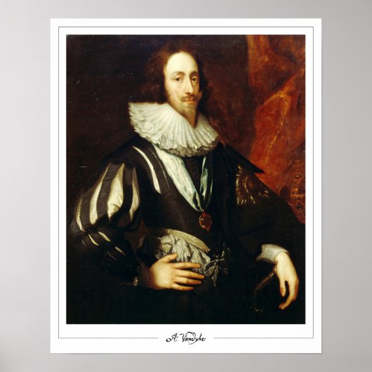 Anthony van Dyck Zedign affiche d'art #23 (Devant)