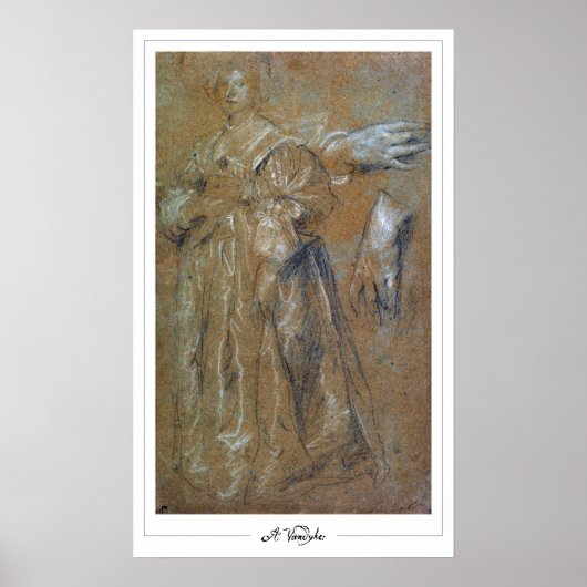 Anthony van Dyck Zedign affiche d'art #248 (Devant)