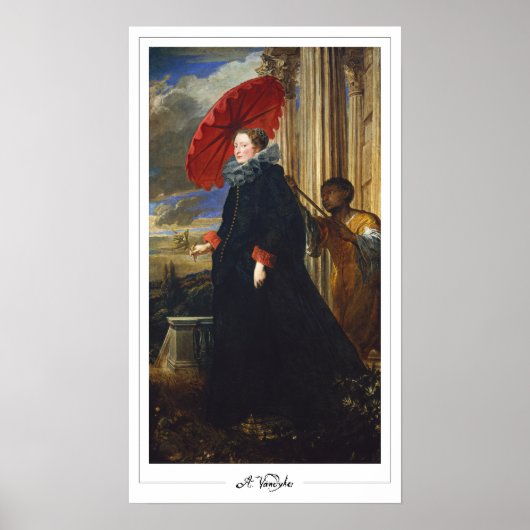 Anthony van Dyck Zedign affiche d'art #308 (Devant)