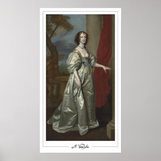 Anthony van Dyck Zedign affiche d'art #617 (Devant)