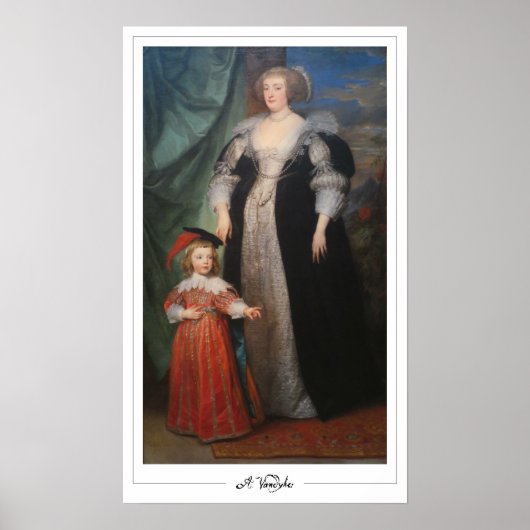 Anthony van Dyck Zedign affiche d'art #627 (Devant)