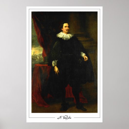 Anthony van Dyck Zedign Affiche d'art #78 (Devant)