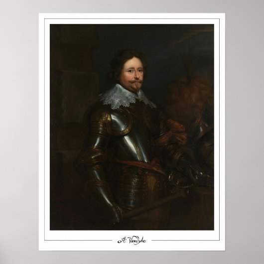 Anthony van Dyck Zedign Affiche d'art #798 (Devant)