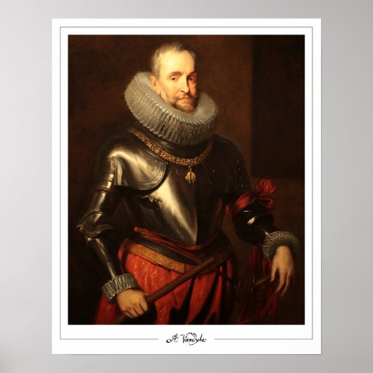 Anthony van Dyck Zedign Affiche d'art #835 (Devant)