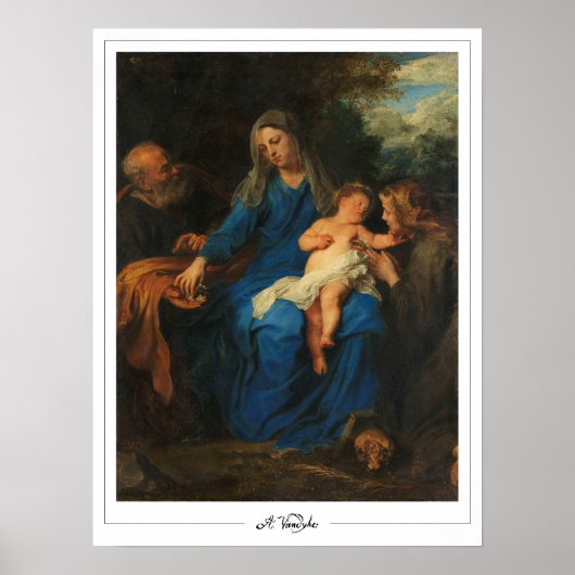 Anthony van Dyck Zedign Art Affiche #116 (Devant)