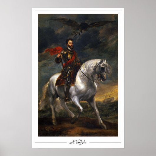 Anthony van Dyck Zedign Art Affiche #49 (Devant)