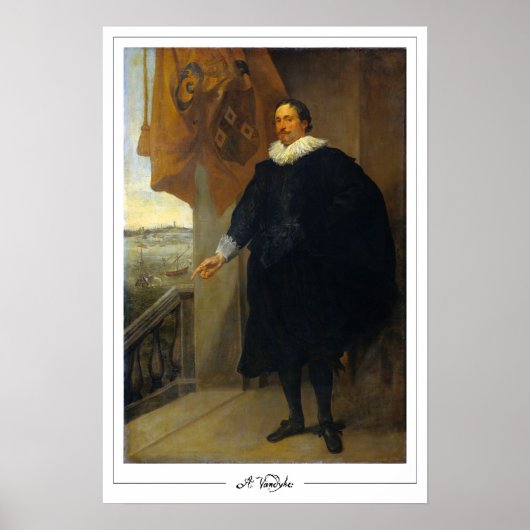 Anthony van Dyck Zedign Art Affiche #72 (Devant)