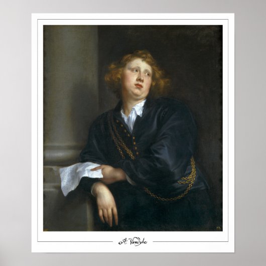 Anthony van Dyck Zedign Art Poster #131 (Devant)
