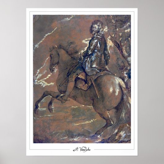 Anthony van Dyck Zedign Art Poster #136 (Voorkant)