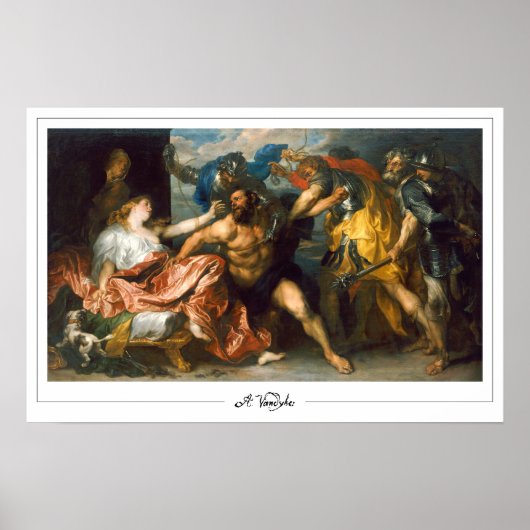 Anthony van Dyck Zedign Art Poster #24 (Voorkant)