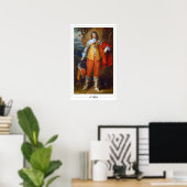 Anthony van Dyck Zedign Art Poster #250 (Bureau à domicile)