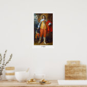 Anthony van Dyck Zedign Art Poster #250 (Cuisine)