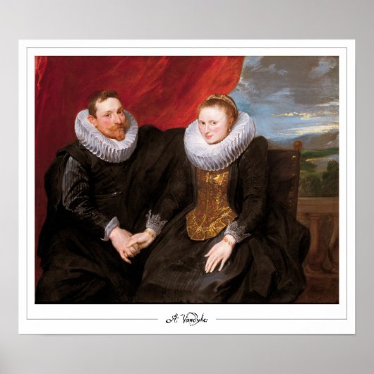 Anthony van Dyck Zedign Art Poster #35 (Devant)
