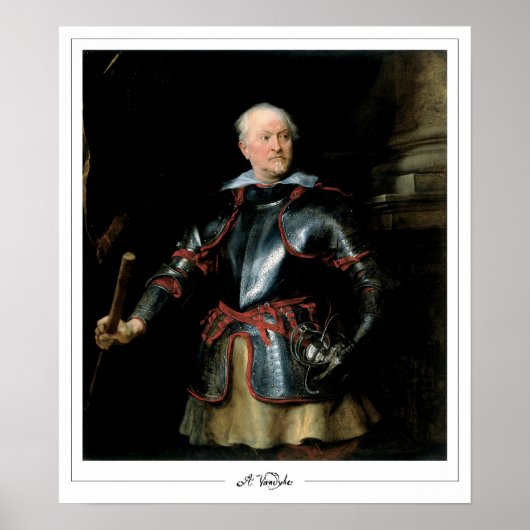 Anthony van Dyck Zedign Art Poster #356 (Voorkant)