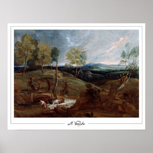 Anthony van Dyck Zedign Art Poster #37 (Devant)