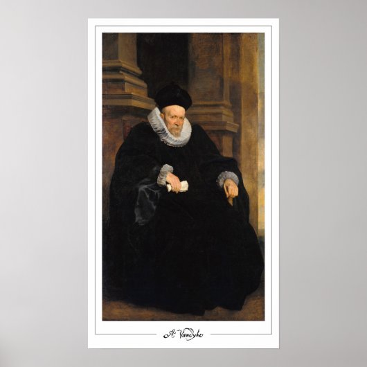Anthony van Dyck Zedign Art Poster #48 (Devant)