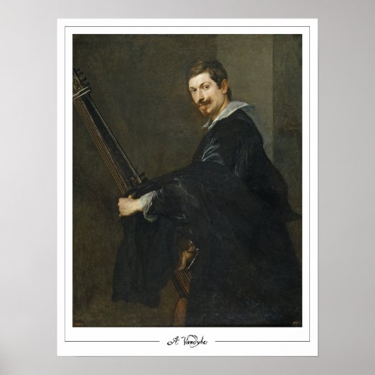 Anthony van Dyck Zedign Art Poster #518 (Voorkant)