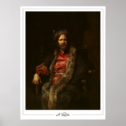 Anthony van Dyck Zedign Art Poster #590 (Voorkant)