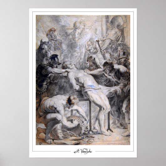 Anthony van Dyck Zedign Art Poster #593 (Devant)
