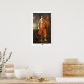Anthony van Dyck Zedign Art Poster #596 (Cuisine)