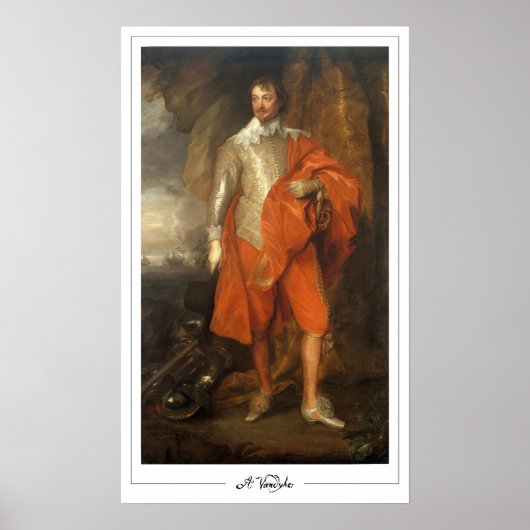 Anthony van Dyck Zedign Art Poster #596 (Devant)