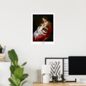 Anthony van Dyck Zedign Art Poster #62 (Bureau à domicile)