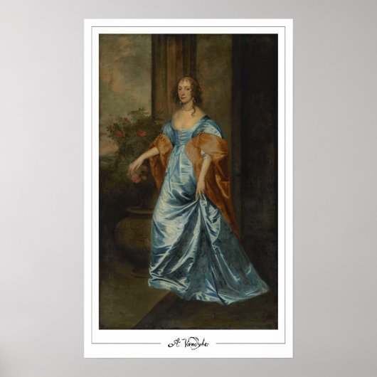Anthony van Dyck Zedign Art Poster #646 (Voorkant)