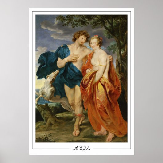 Anthony van Dyck Zedign Art Poster #703 (Voorkant)