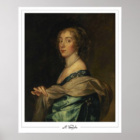 Anthony van Dyck Zedign Art Poster #847 (Devant)
