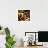 Anthony van Dyck Zedign Art Poster #904 (Bureau à domicile)