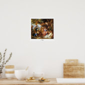 Anthony van Dyck Zedign Art Poster #904 (Cuisine)